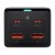 Ładowarka sieciowa / listwa zasilająca Baseus GaN3 Pro 2x USB + 2xUSB-C + AC, 100W (czarna)