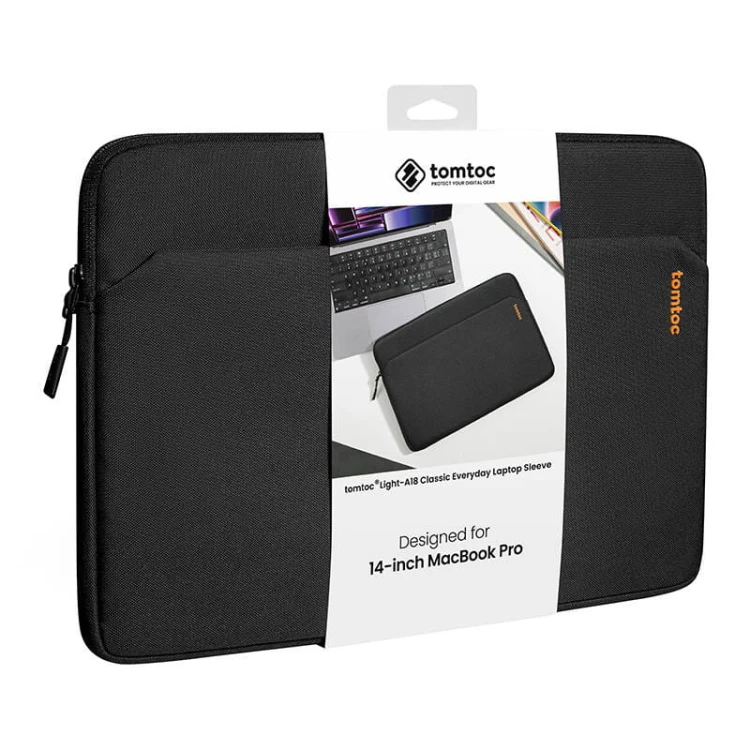 Pokrowiec na laptopa Tomtoc Light-A18 (czarny)