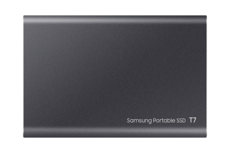 Dysk zewnętrzny SSD Samsung T7 (1TB; USB 3.2; szary; MU-PC1T0T/WW)