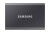 Dysk zewnętrzny SSD Samsung T7 (1TB; USB 3.2; szary; MU-PC1T0T/WW)