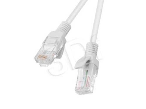 Patchcord UTP Lanberg PCU5-10CC-1500-S (RJ45 - RJ45 ; 15m; UTP; kat. 5e; kolor szary)