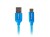 Kabel Lanberg Premium QC 3.0 CA-USBO-22CU-0010-BL (USB 2.0 typu A M - USB typu C M; 1m; kolor niebieski)