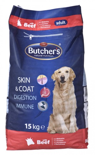 Butcher’s Natural&Healthy z wołowiną - sucha karma dla psa - 15 kg