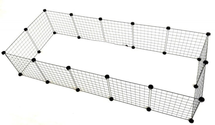 C&C Wybieg, kojec modułowy dla szczeniąt i małych psów - 180x75 cm (5x2; 4x3)