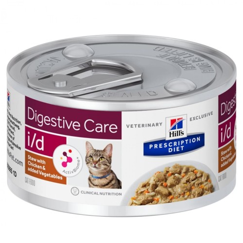 HILL'S PD Diet i/d Digestive Care Feline potrawka z kurczaka - mokra karma dla kota  - 82 g