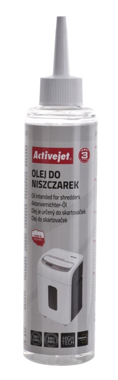Activejet ASO-250 Olej do niszczarek  250ml