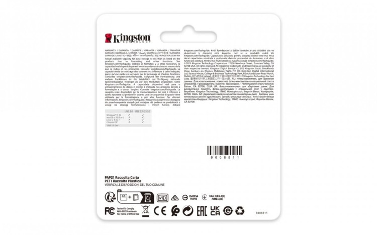 KINGSTON FLASH 64GB USB3.2 Gen.1 DataTraveler