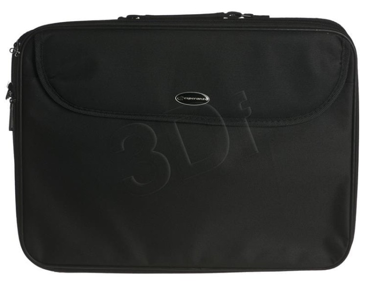 Torba na laptopa Esperanza Classic + ET103 (17 "; kolor czarny)