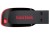 Pendrive SanDisk Cruzer Blade SDCZ50-064G-B35 (64GB; USB 2.0; kolor czarny)