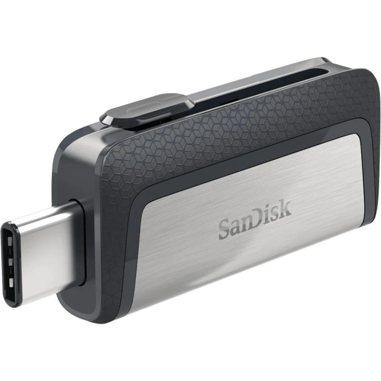 Pendrive SanDisk SDDDC2-064G-G46 (64GB; USB 3.1, USB-C; kolor czarny)