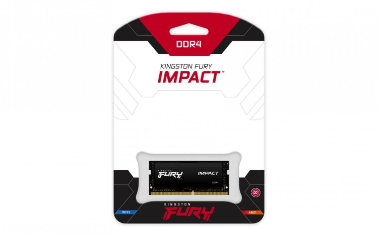 Kingston 32GB 3200MHz DDR4 CL20 SODIMM FURY Impact KF432S20IB/32