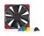 Wentylator NOCTUA 120mm NF-F12 PWM CHromax Black Swap colors