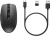 Mysz HP 710 Rechargeable Silent Mouse Black bezprzewodowa z akumulatorem czarna 6E6F2AA