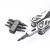 Multitool AZYMUT Trohon - 12 narzędzi +8 bitów +kabura (H-P2010121)