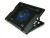 Podstawka chłodząca pod notebook VAKOSS LF-1860AL (17.x cala; 1 wentylator; HUB)