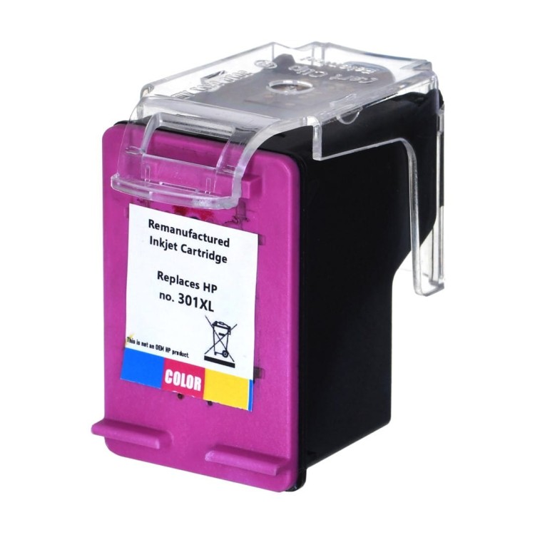 SUPERBULK Tusz do drukarki HP B-H301XLC  (zamiennik HP 301XL CH564) Standard trójkolorowy