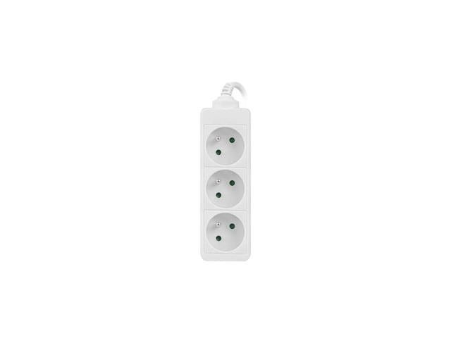 Przedłużacz Lanberg PS0-03E-0150-W (1,5m; kolor biały)