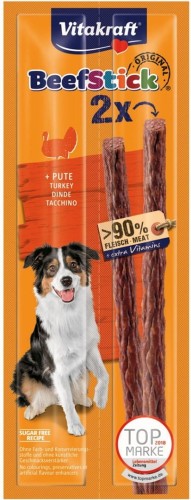 VITAKRAFT BEEF STICK indyk przysmak dla psa 2szt