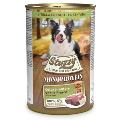 STUZZY dla psów Monoprotein Cielęce 400g