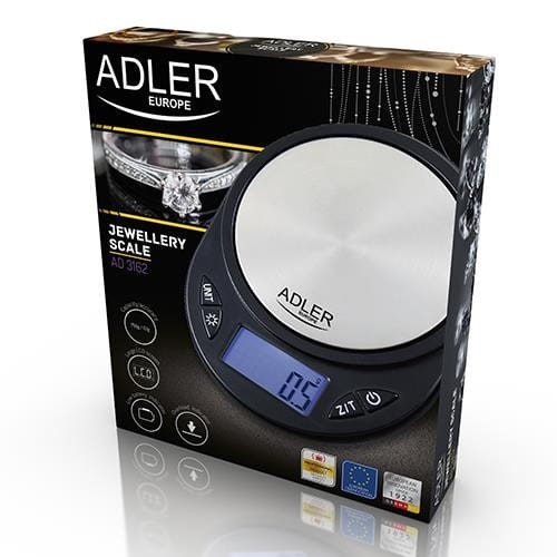 Waga kuchenna Adler AD 3166 (kolor czarny)