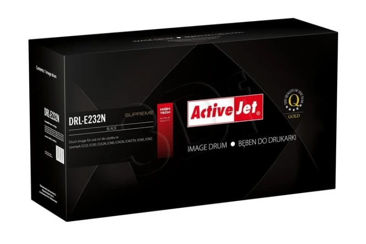 Activejet DRL-E232N Bęben (zamiennik Lexmark X340H22G; Supreme; 30000 stron; czarny)