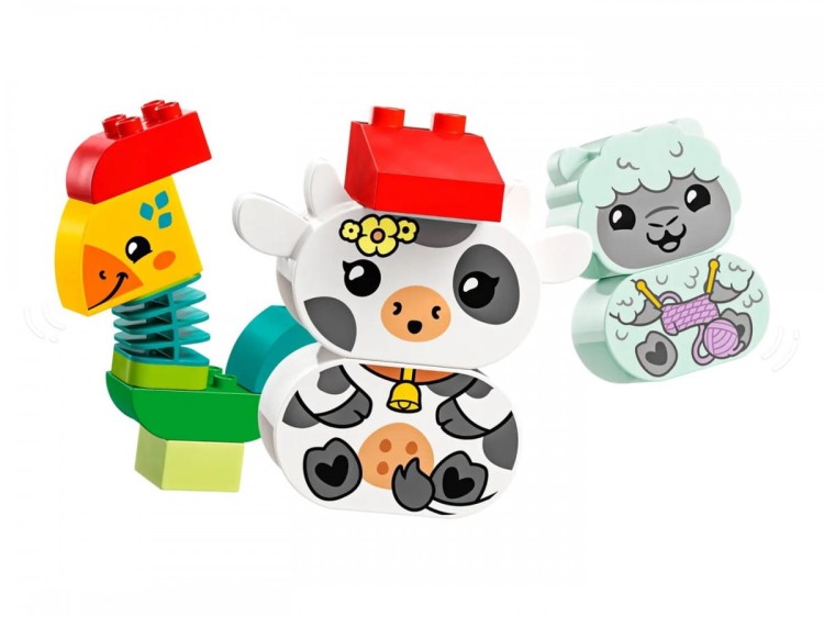 LEGO DUPLO  10412 Pociąg ze zwierzątkami