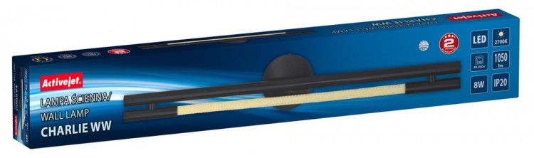 Lampa ścienna LED Activejet AJE-CHARLIE WW