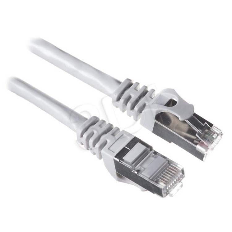Patchcord A-LAN KKS6SZA0.5 (RJ45 - RJ45 ; 0,50m; kolor szary)