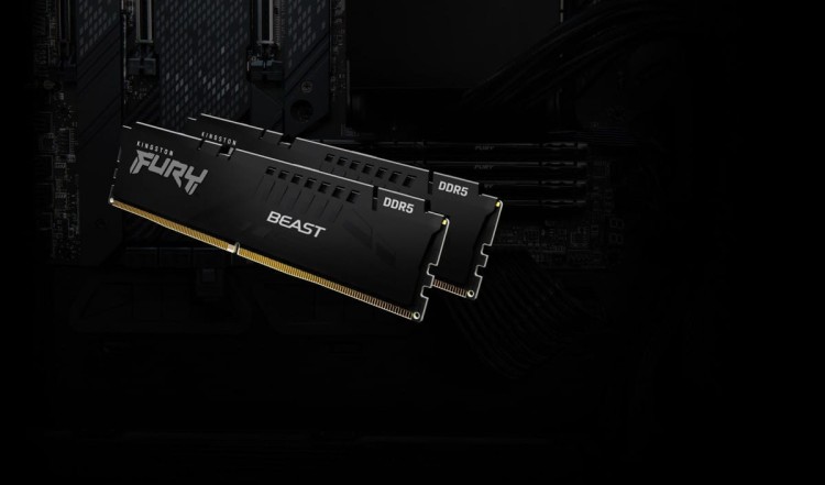 Kingston FURY DDR5 32GB (2x16GB) 5600MHz CL40 Beast Black XMP