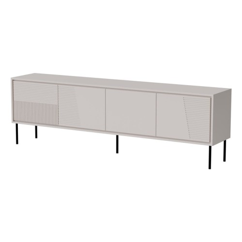 Szafka RTV ABI 4D 200x38x62 kaszmir mat