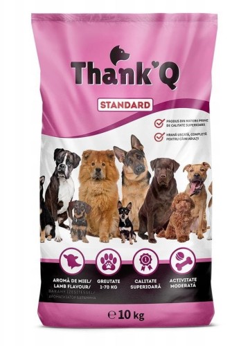 THANK'Q STANDARD Karma dla psa, jagnięcina 10 kg
