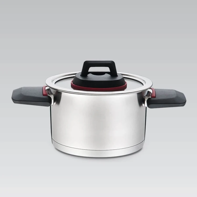Garnek ze skład.uszami+pokrywka MR-3530-22   4,2L