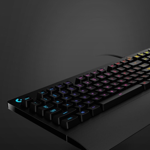 Klawiatura Logitech  920-008093 (mechaniczna; USB 2.0; (US); kolor czarny)