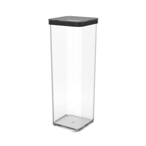 Pojemnik na przysmaki kwadratowy 2.0L LOFT transparentny/czarny