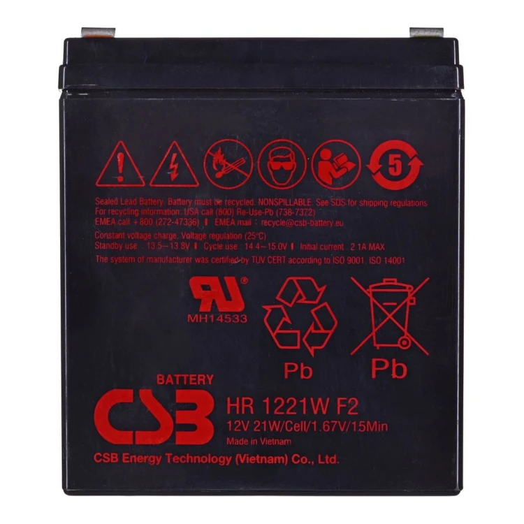 akumulator CSB  HR1221WF2 12V 5,3Ah