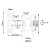 MACLEAN UCHWYT DO TELEWIZORA LUB MONITORA MAX. VESA 100X100, 13-32", 30KG, CZARNY MC-416