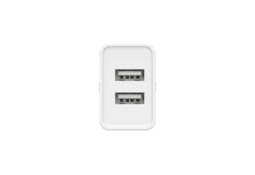 UNITEK ŁADOWARKA 2X USB-A, 12W, BIAŁA, P1113A-EU