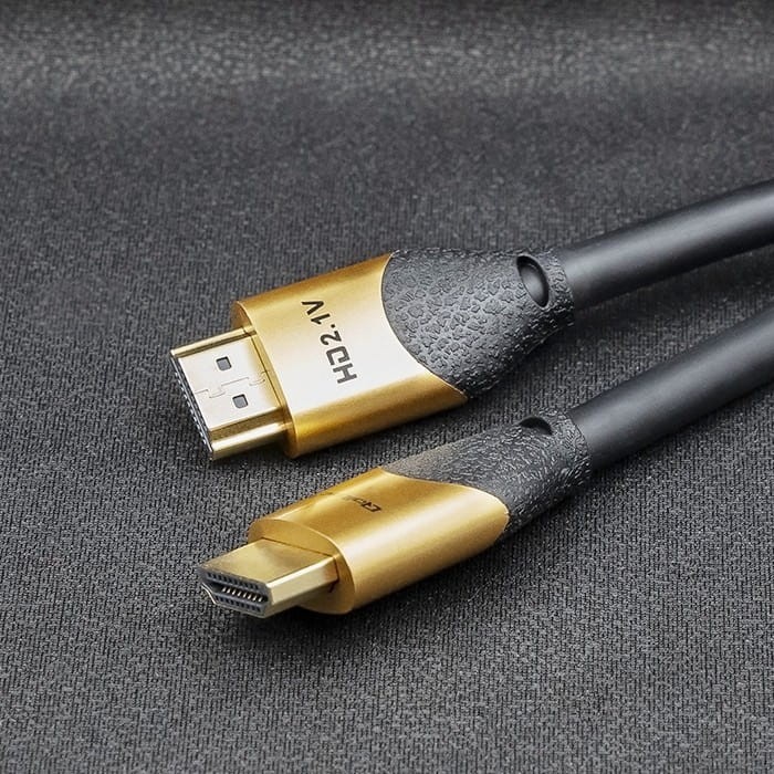 QOLTEC KABEL HDMI V2.1 ULTRA HIGH SPEED 8K | 60HZ | 30AWG | GOLD