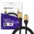 QOLTEC KABEL HDMI V2.1 ULTRA HIGH SPEED 8K | 60HZ | 28AWG | GOLD | 3M
