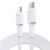 GREEN CELL KABEL KABGC29W GC POWERSTREAM USB-C - USB-C 200CM, POWER DELIVERY 60W, ULTRA CHARGE, QC 3.0, BIAŁY