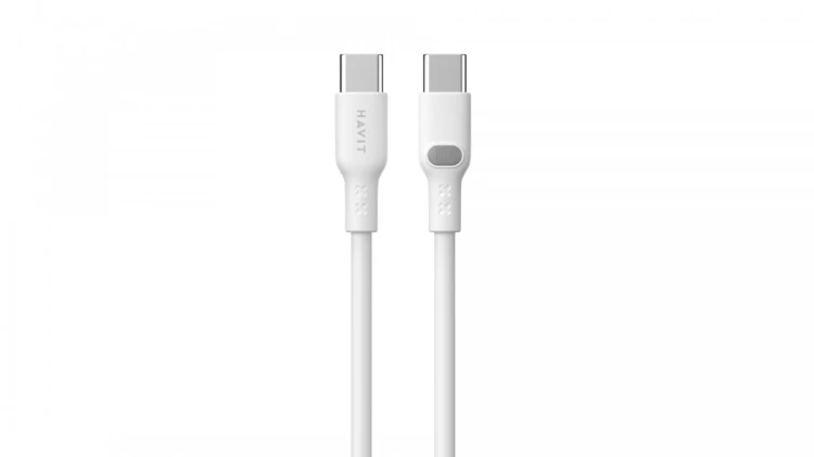 Kabel Havit Typ C-Typ C CB6280 (biały; 100cm)