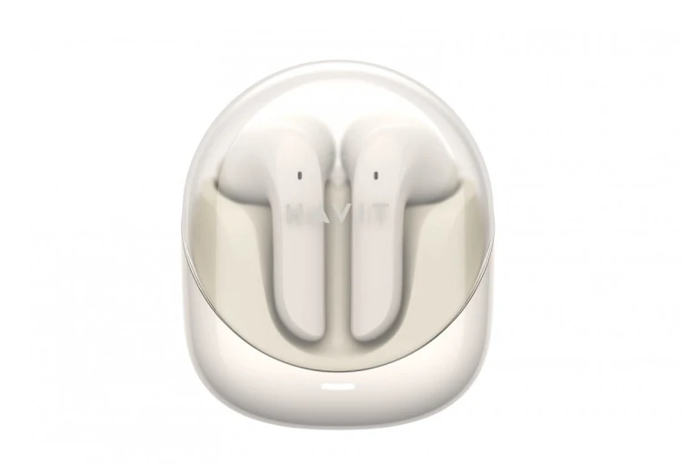 Słuchawki Bluetooth Havit TW974 Modern Buds (beżowy)