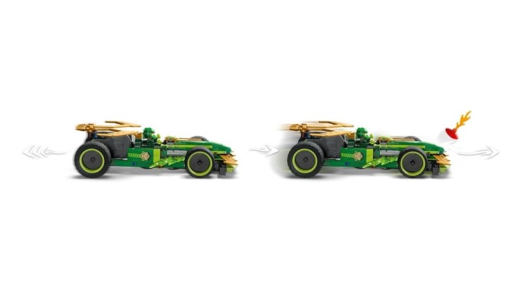 LEGO NINJAGO 71828 Samochód wyścigowy Lloyda z napędem typu pull-back