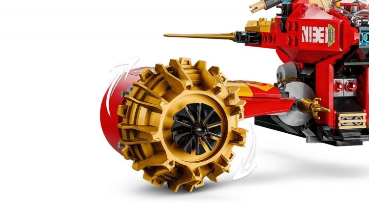 LEGO NINJAGO 71830 Burzowy jeździec-mech Kaia