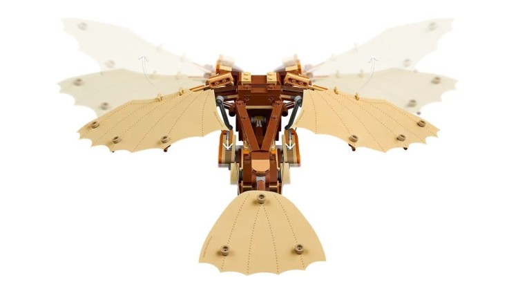 LEGO ICONS 10363 Maszyna latająca Leonarda da Vinci