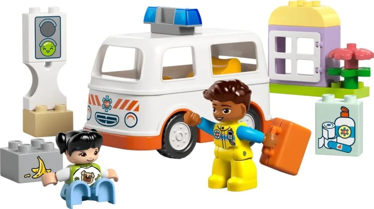 LEGO DUPLO TOWN 10447 Karetka z kierowcą