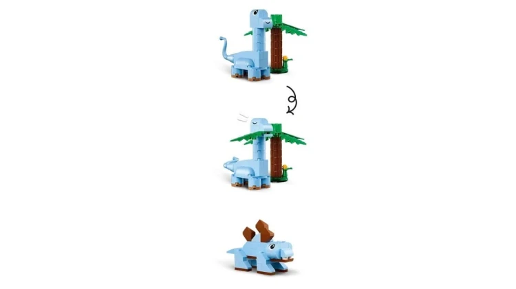 LEGO CLASSIC 11041 Kreatywne dinozaury