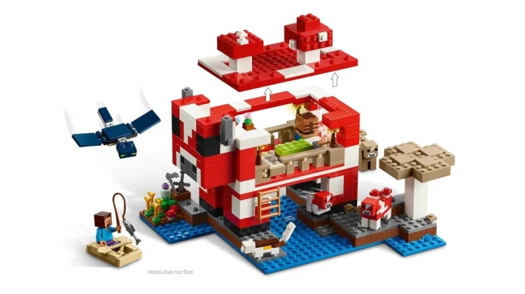 LEGO MINECRAFT 21270 Dom grzybowej krowy