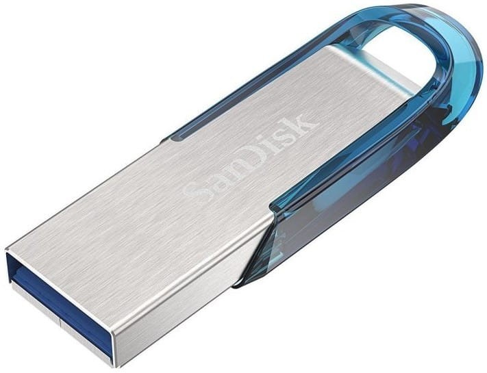 DYSK SANDISK USB 3.0 ULTRA FLAIR 64GB NIEBIESKI  150MB/s