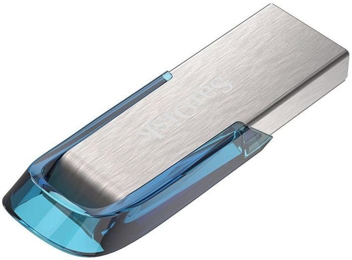 DYSK SANDISK USB 3.0 ULTRA FLAIR 64GB NIEBIESKI  150MB/s